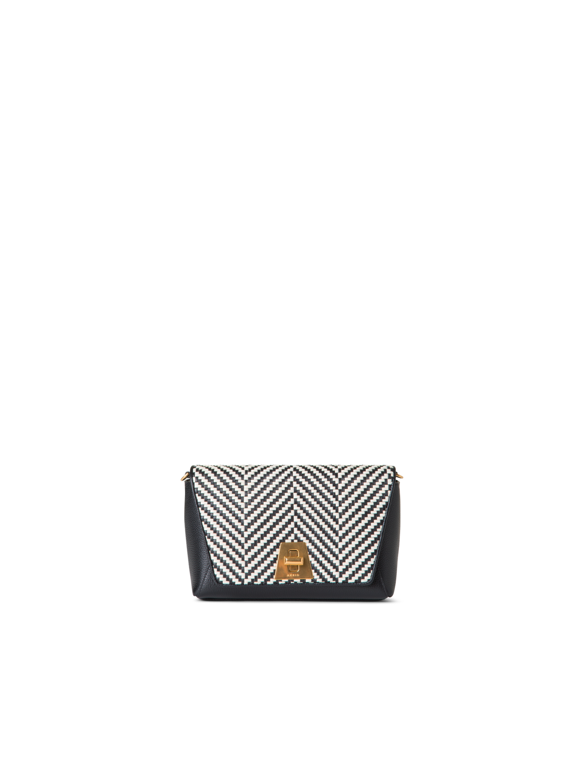 Designer Anouk Small Day Bag - black - multicolor - white