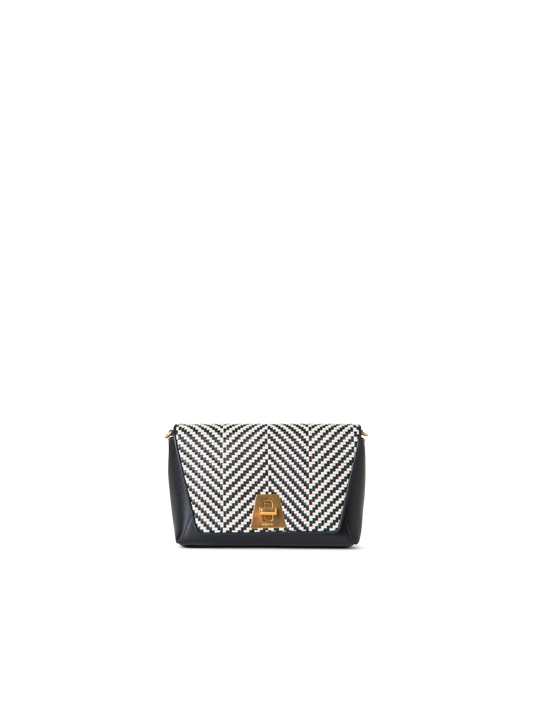 Designer Anouk Small Day Bag - black - multicolor - white
