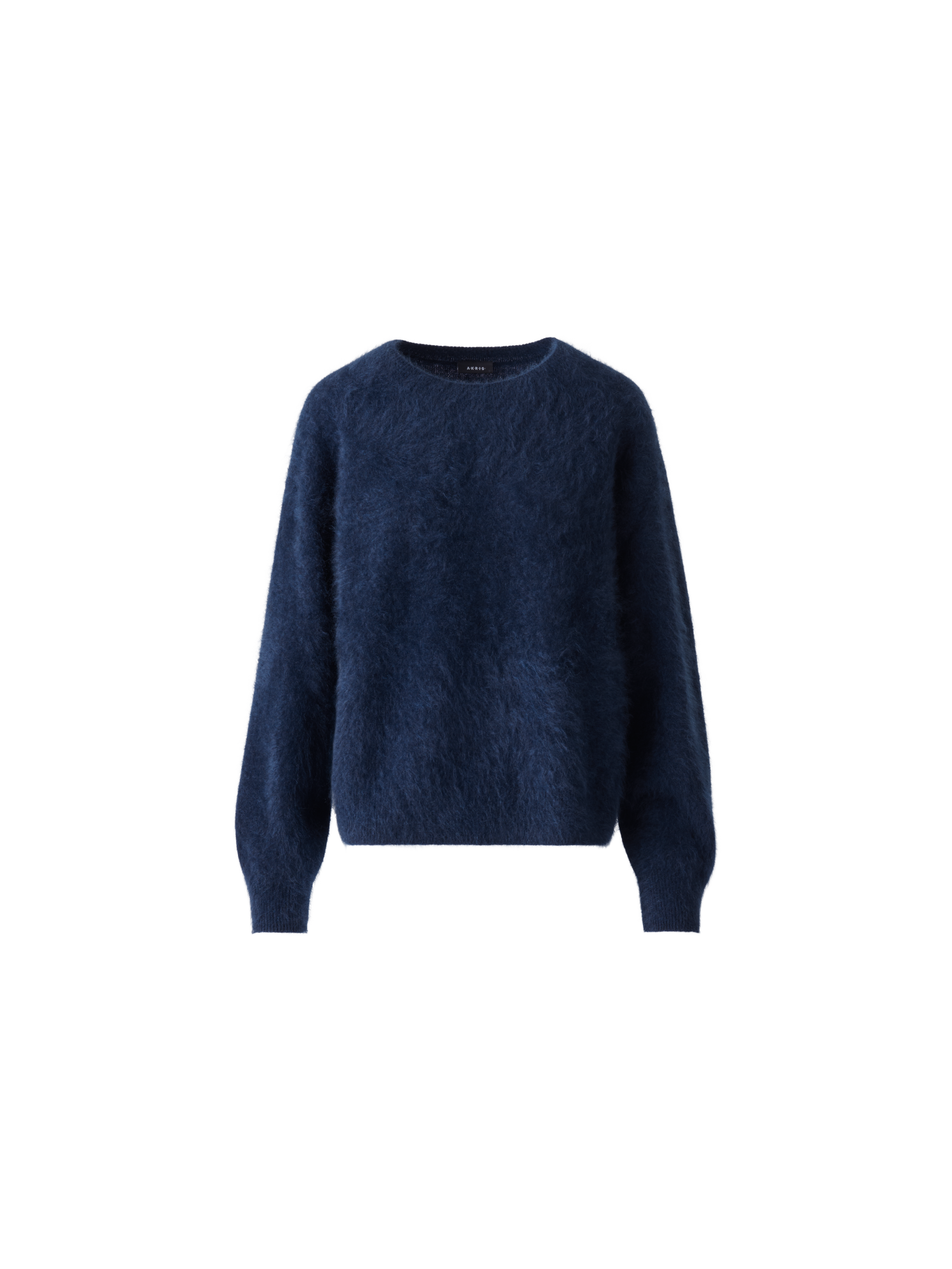 Designer Cloud Cashmere Knit Sweater - neutral - navy - blue