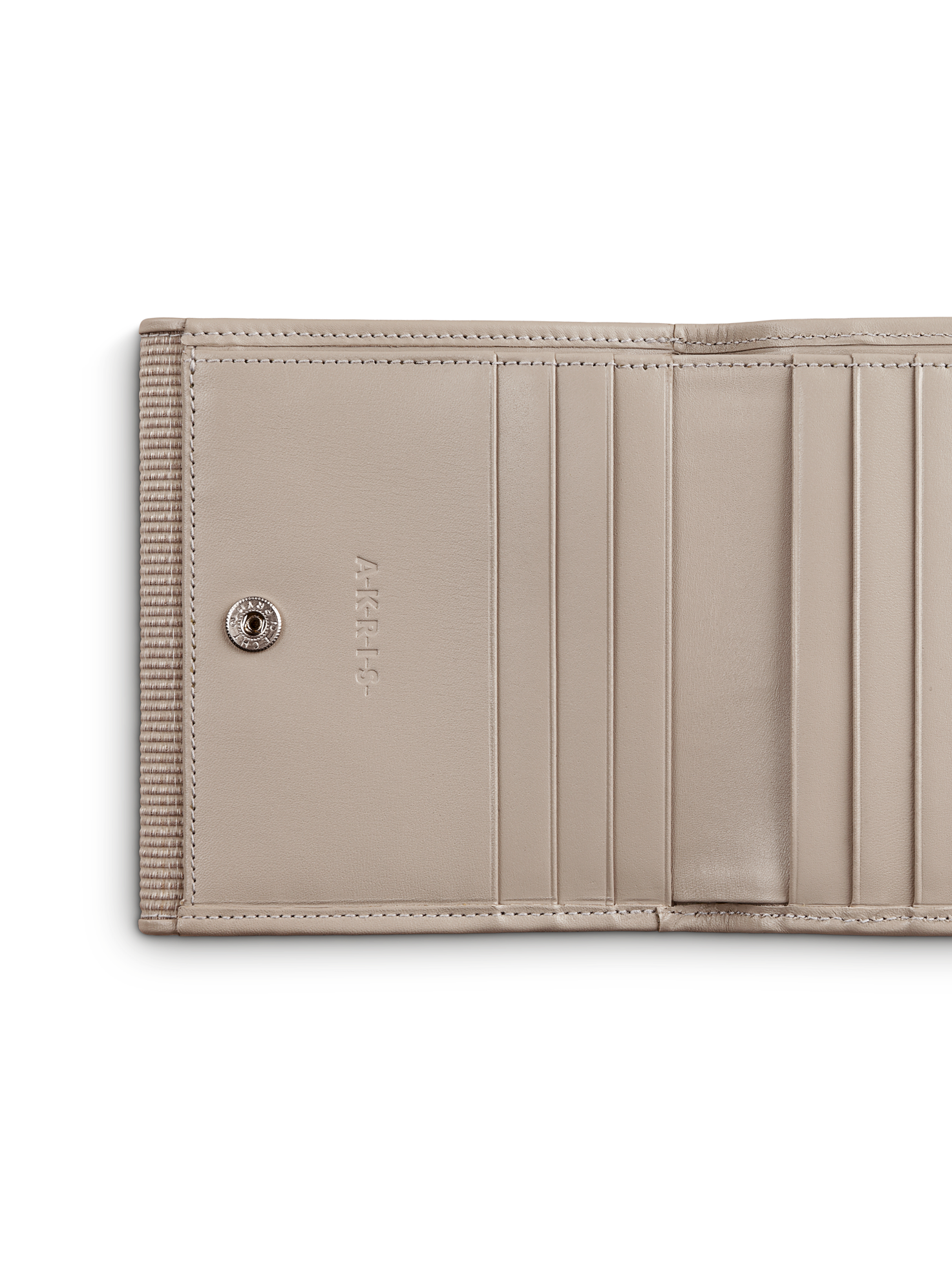 Designer Small Flap Over Wallet in Horsehair