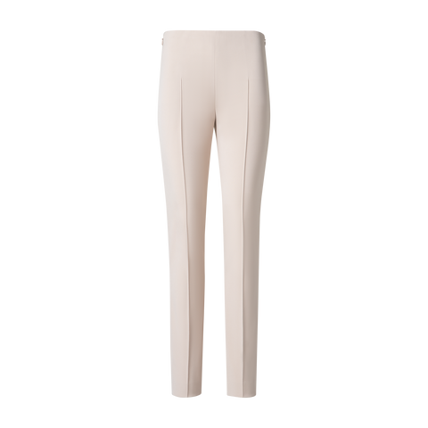 Slim Silk Pants with Stretch
