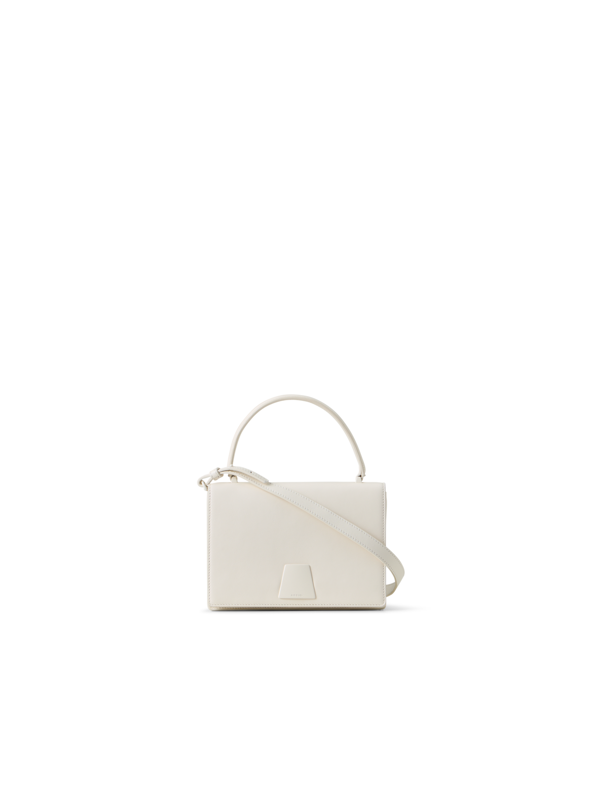 Designer Alice Small Top Handle Bag - ecru
