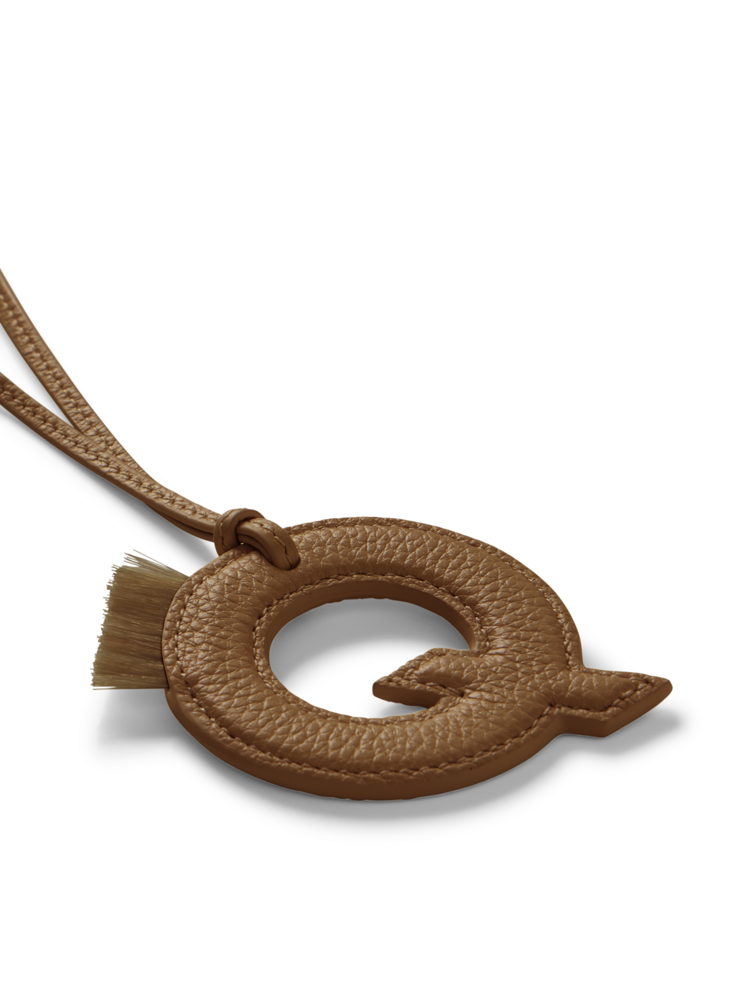 Designer Letter Charm Q