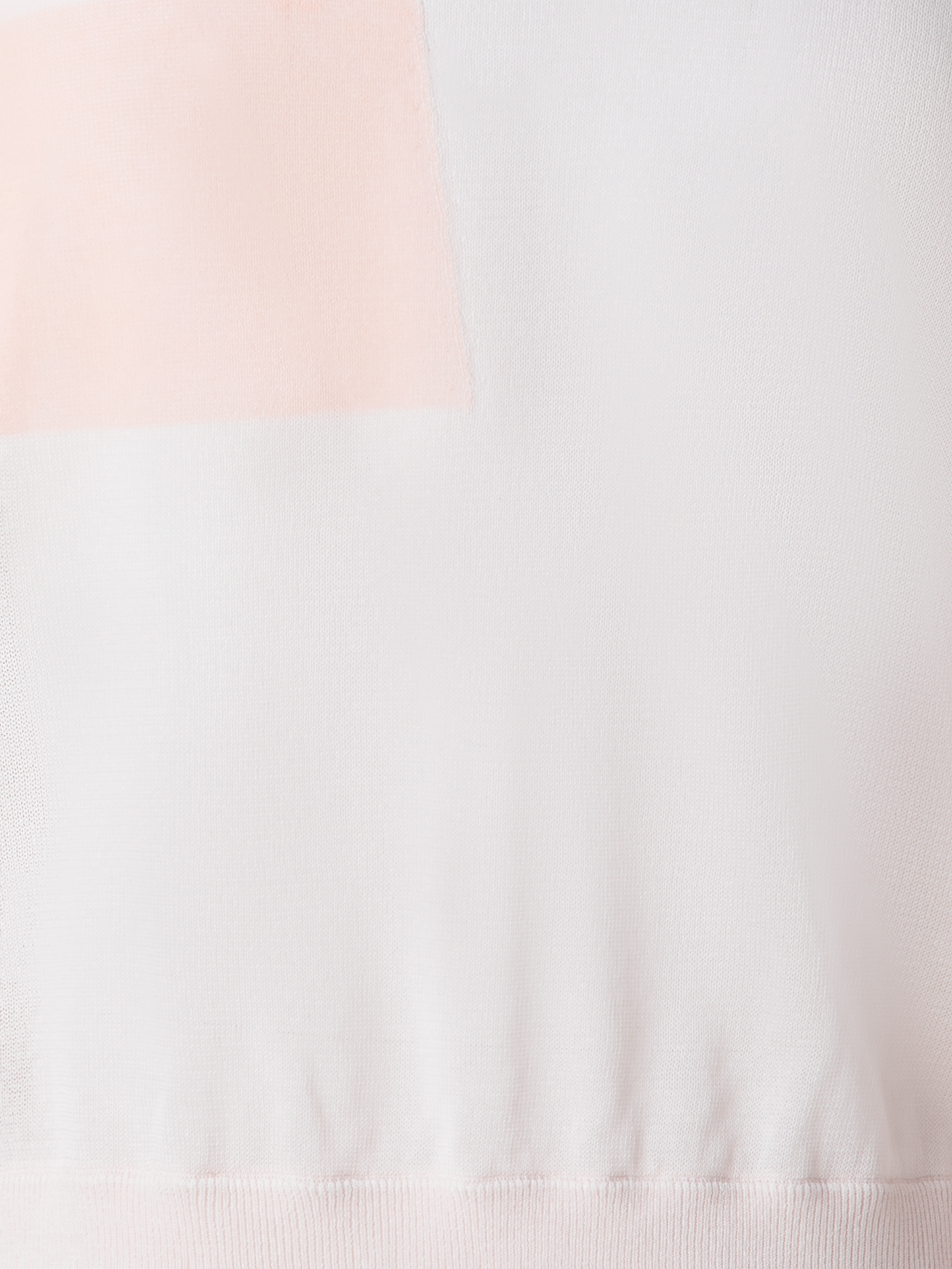 Designer Trapezoid Intarsia Linen Blend Cardigan - multicolor - pink