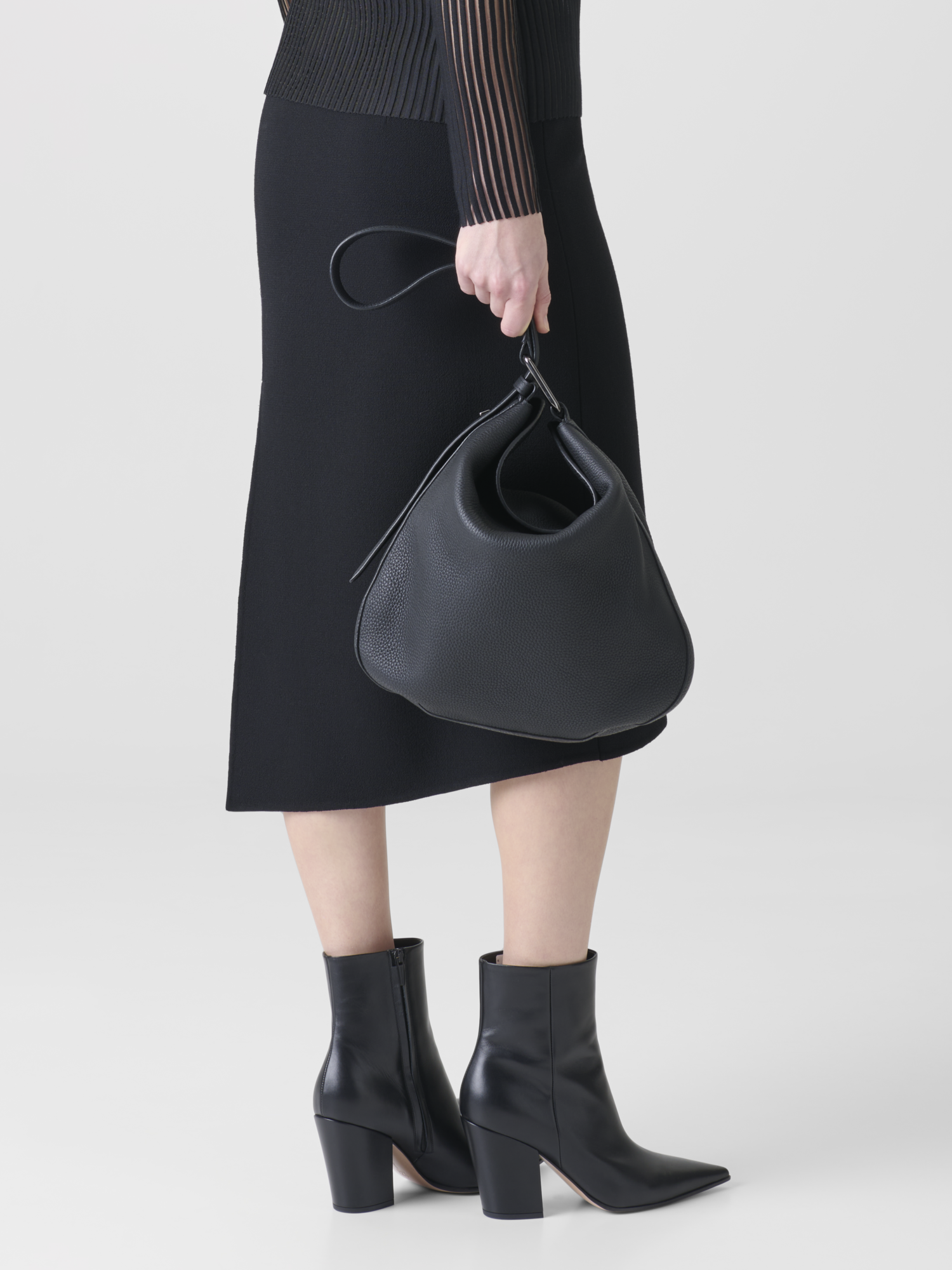 Designer Anna Medium Hobo - neutral - black 
