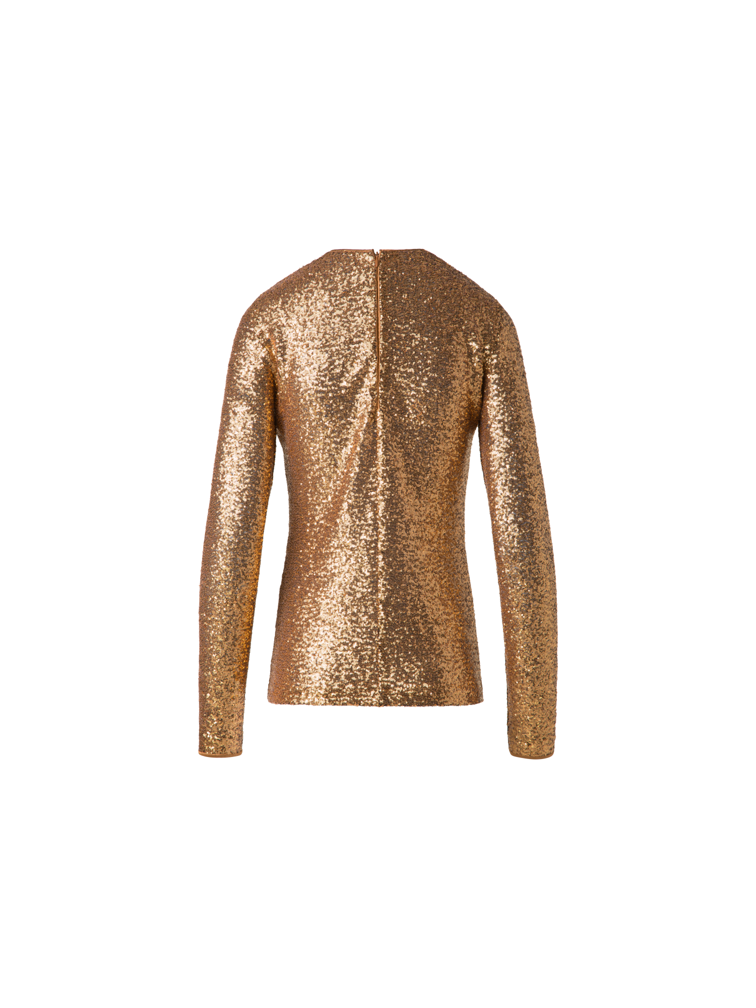Designer Sequins on Jersey Top - gold