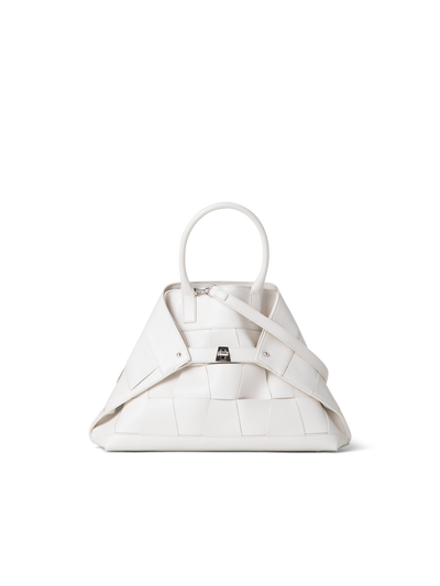 Designer Ai Small Top Handle Tote - ecru - white - neutral