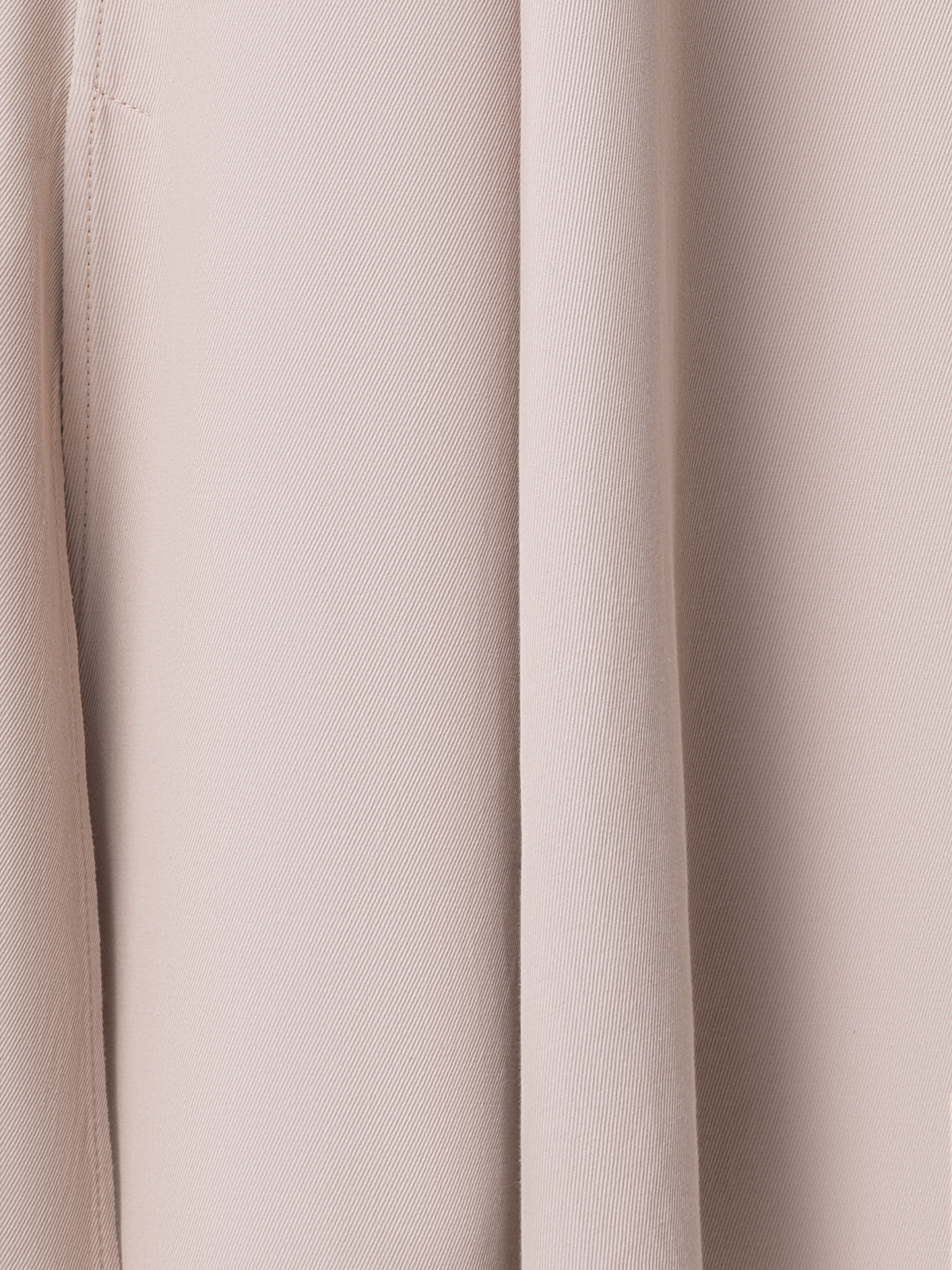 Designer Asymetrical Midi Skirt in Cotton Double-Face - neutral - pastel - beige