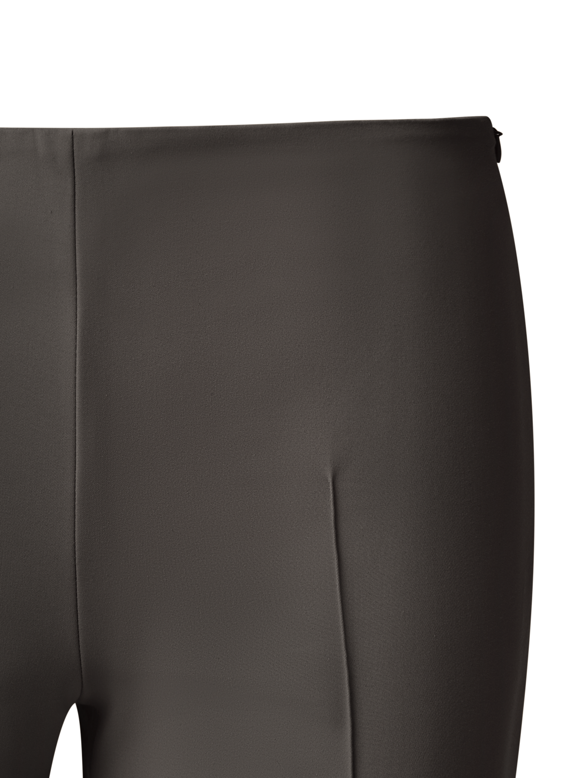 Designer Slim Cotton Techno Stretch Pants - brown