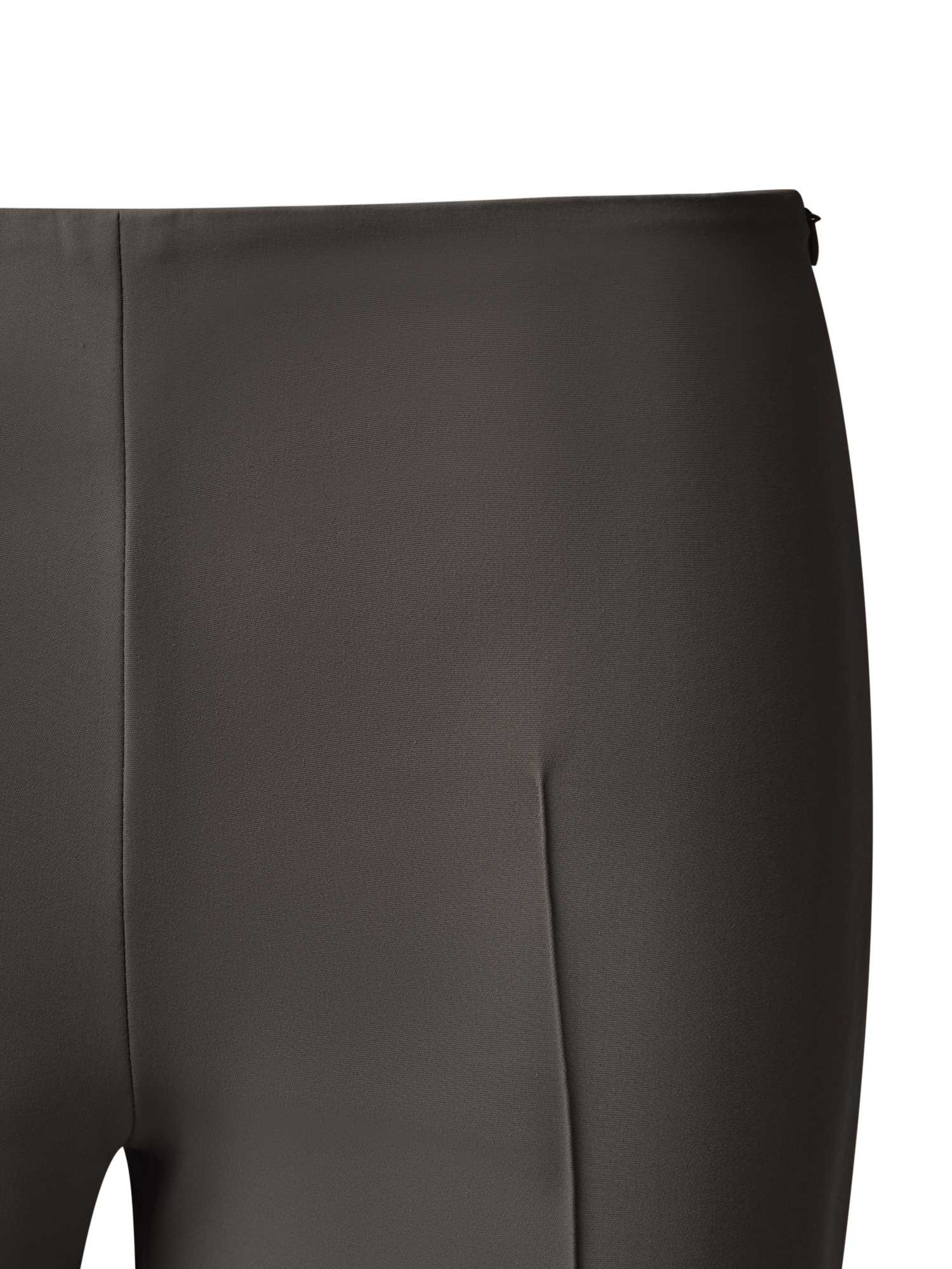 Designer Slim Cotton Techno Stretch Pants - brown