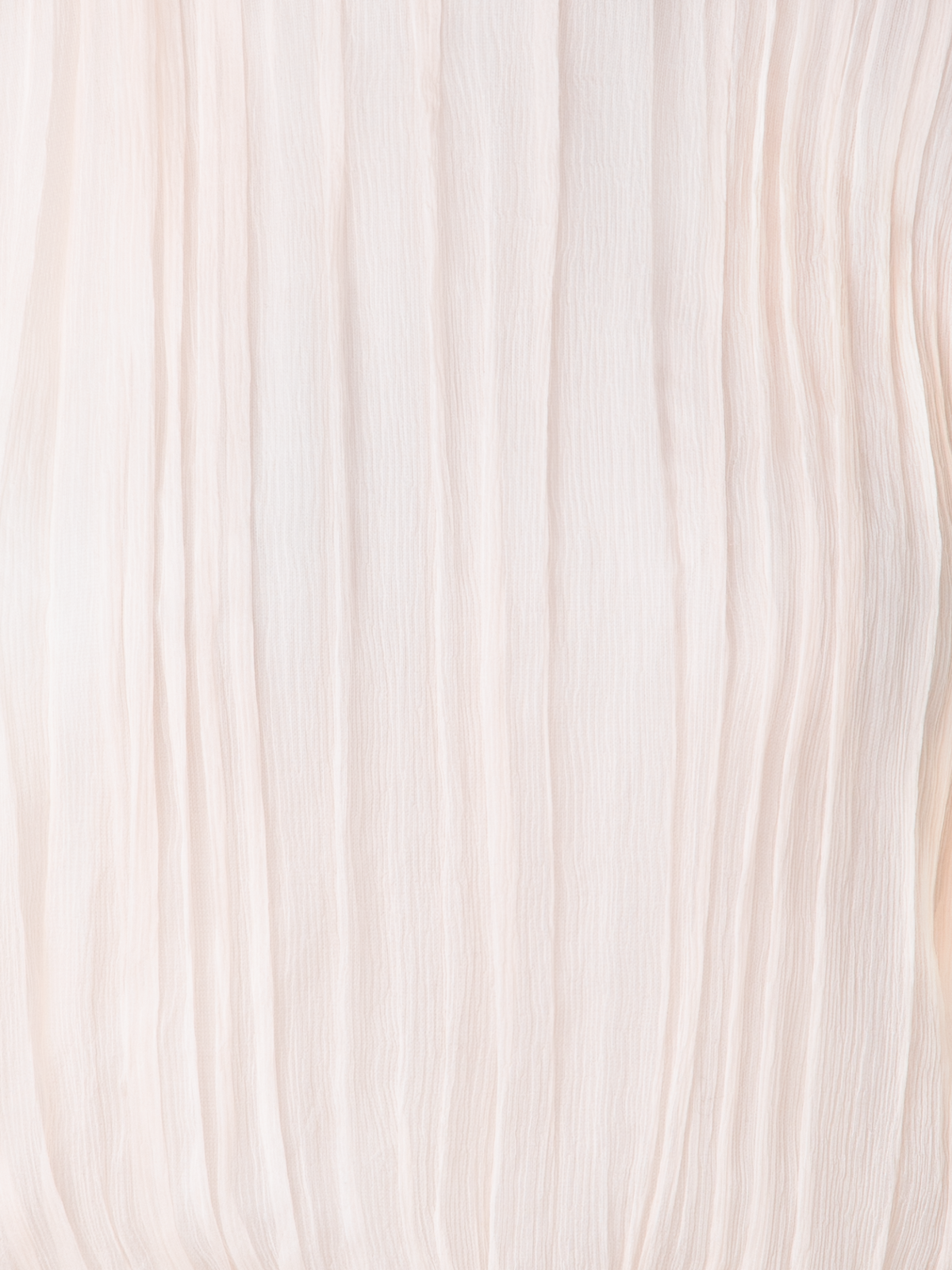 Designer Sweater with Silk Chiffon Front - neutral - pastel - beige