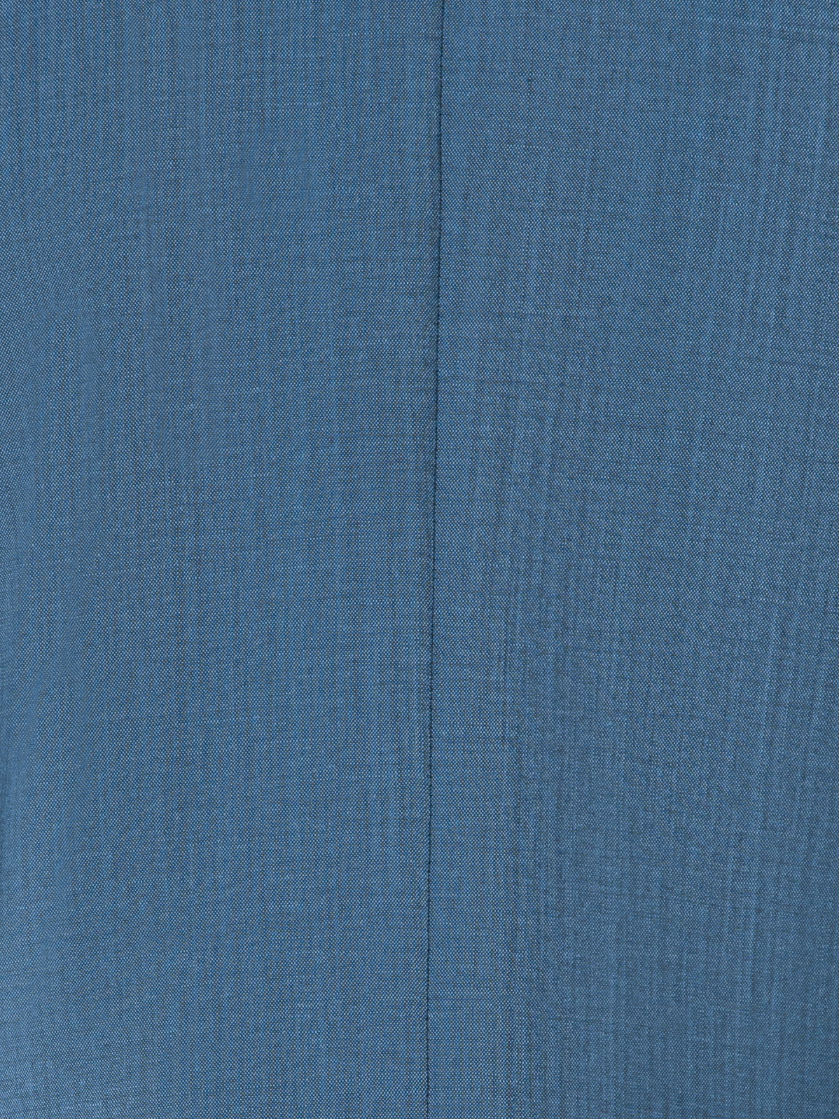 Designer Asymmetrical Blouse in Cool Wool - blue