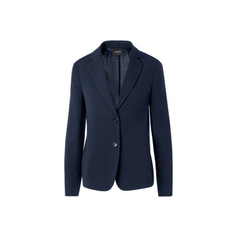 Lavino Jacket in Structured Cotton-Silk Double-Face