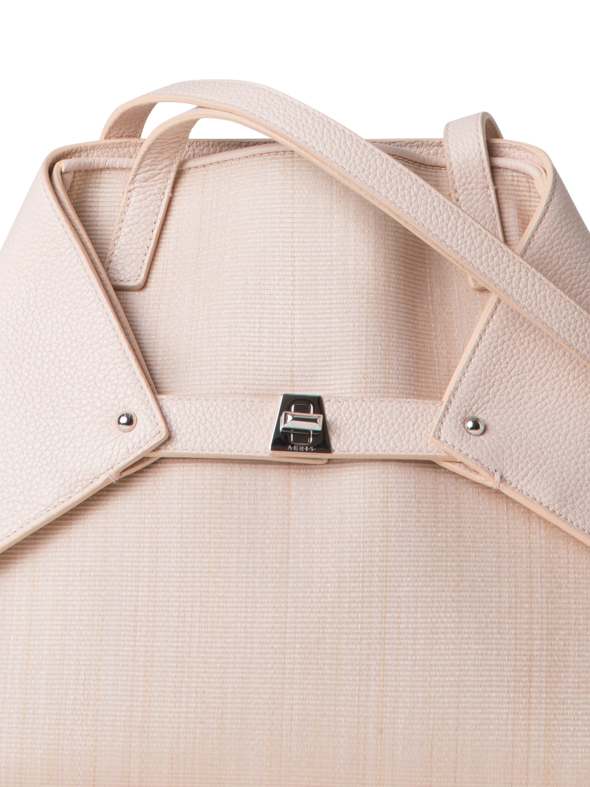 Designer Ai Small Shoulder Tote - pink - pastel