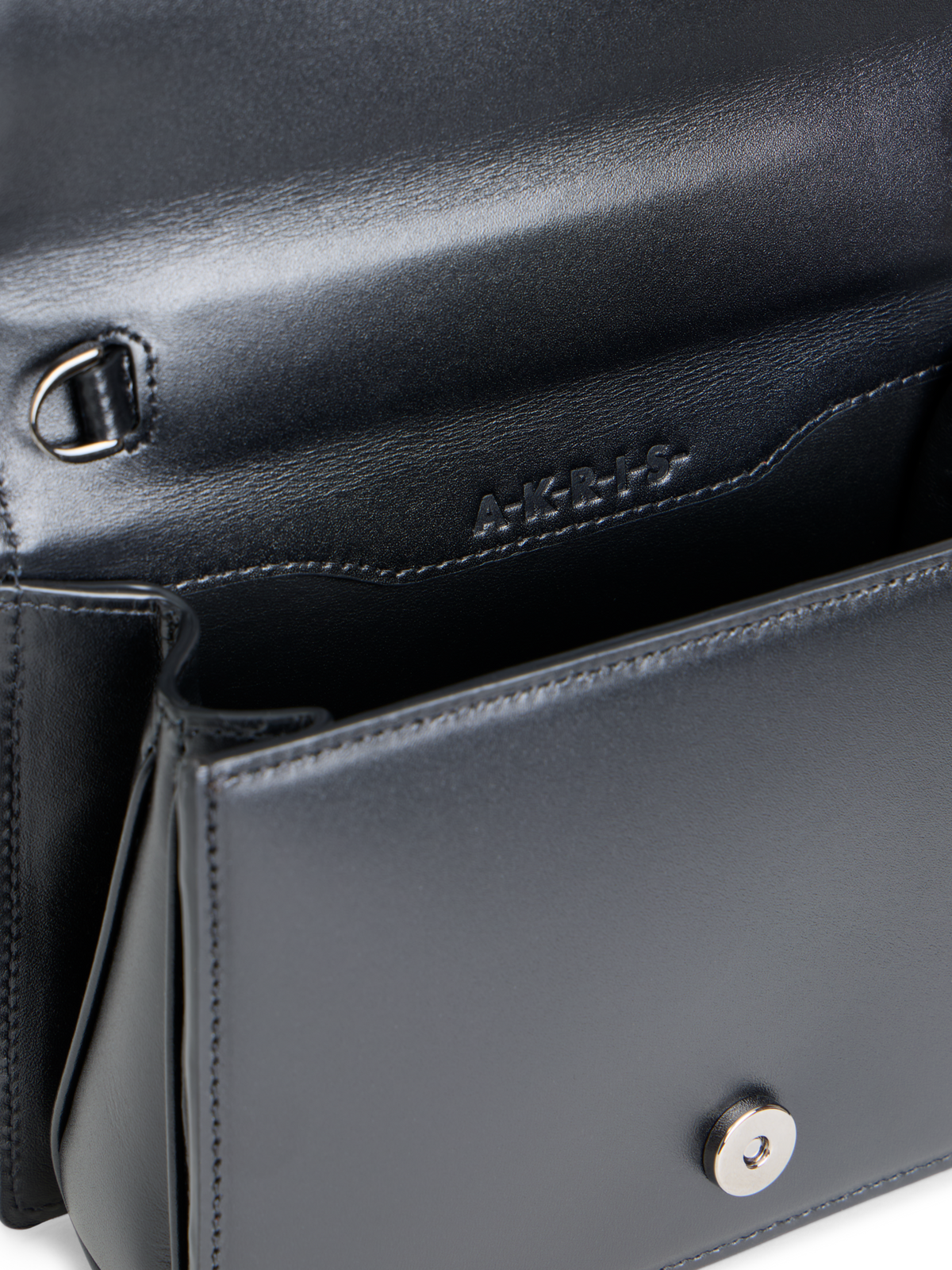 Designer Alice Mini Top Handle Bag - black