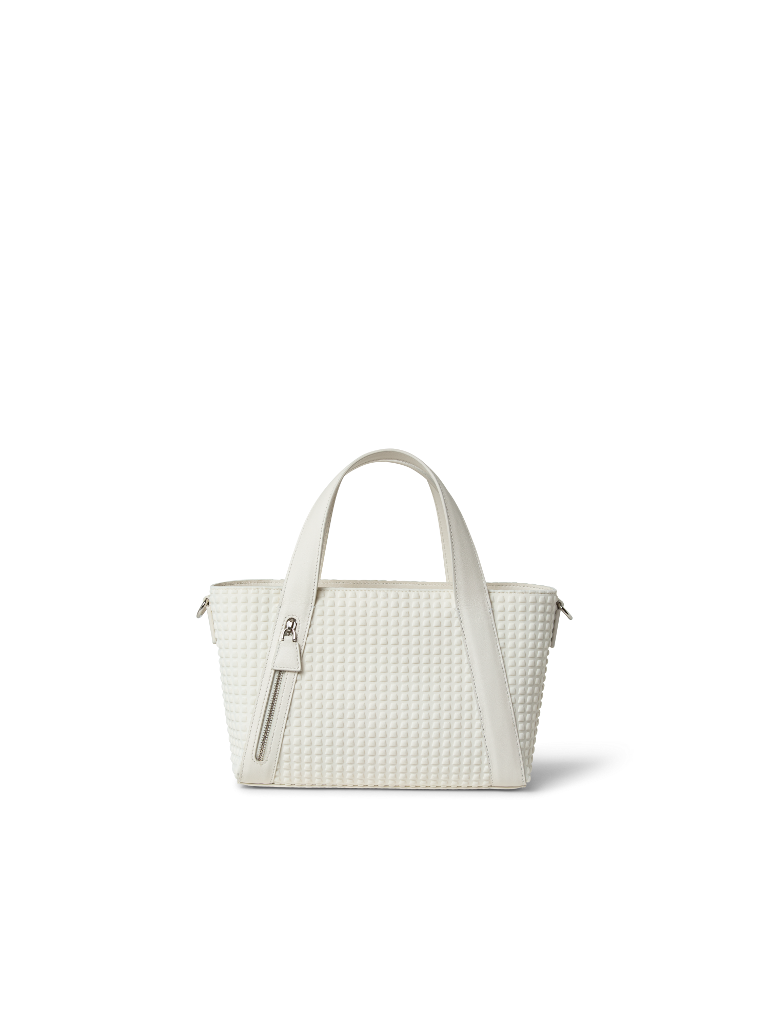 Designer Alexa Little Zip Top Handle Tote - neutral - white