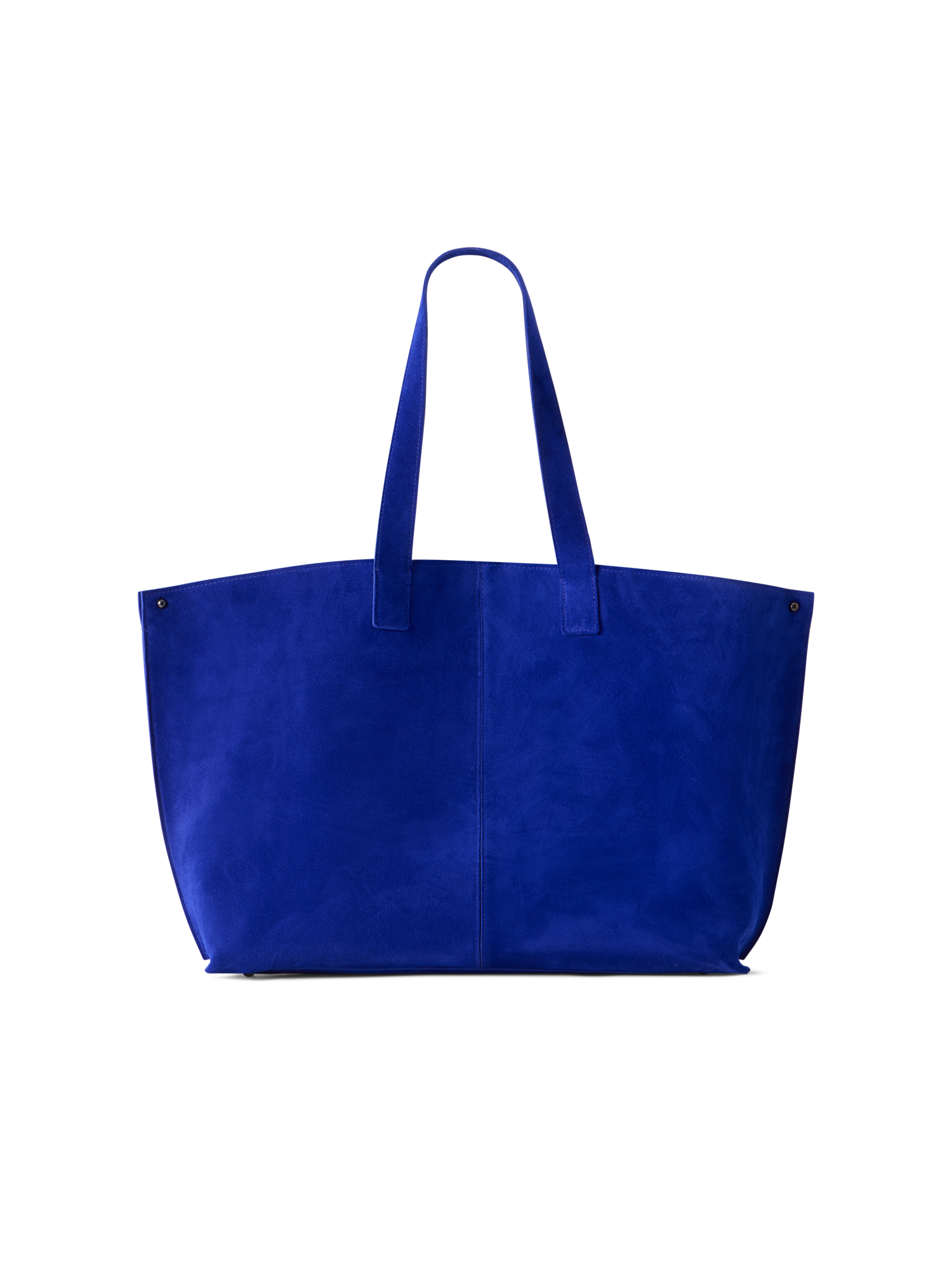 Designer Ai Medium Shoulder Tote Bag - blue