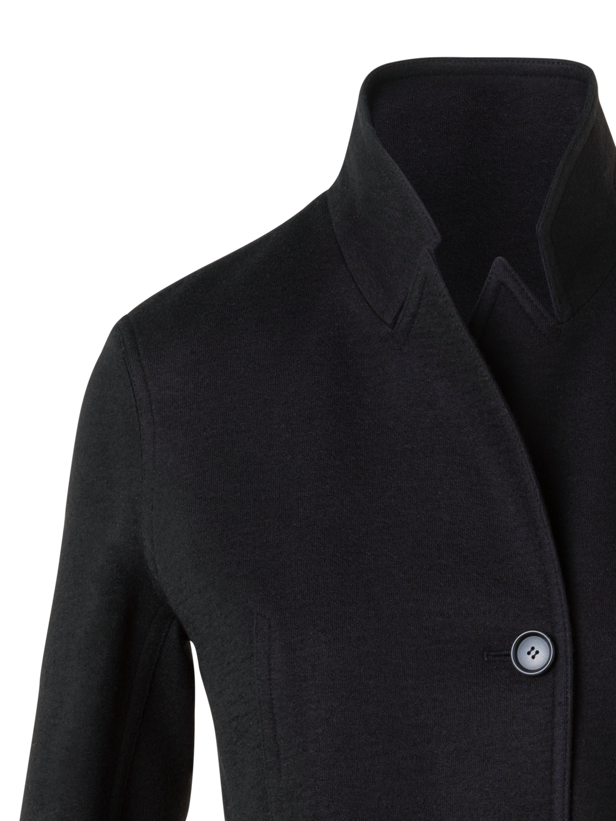 Designer Jacket in Cashmere Jersey - black - neutral