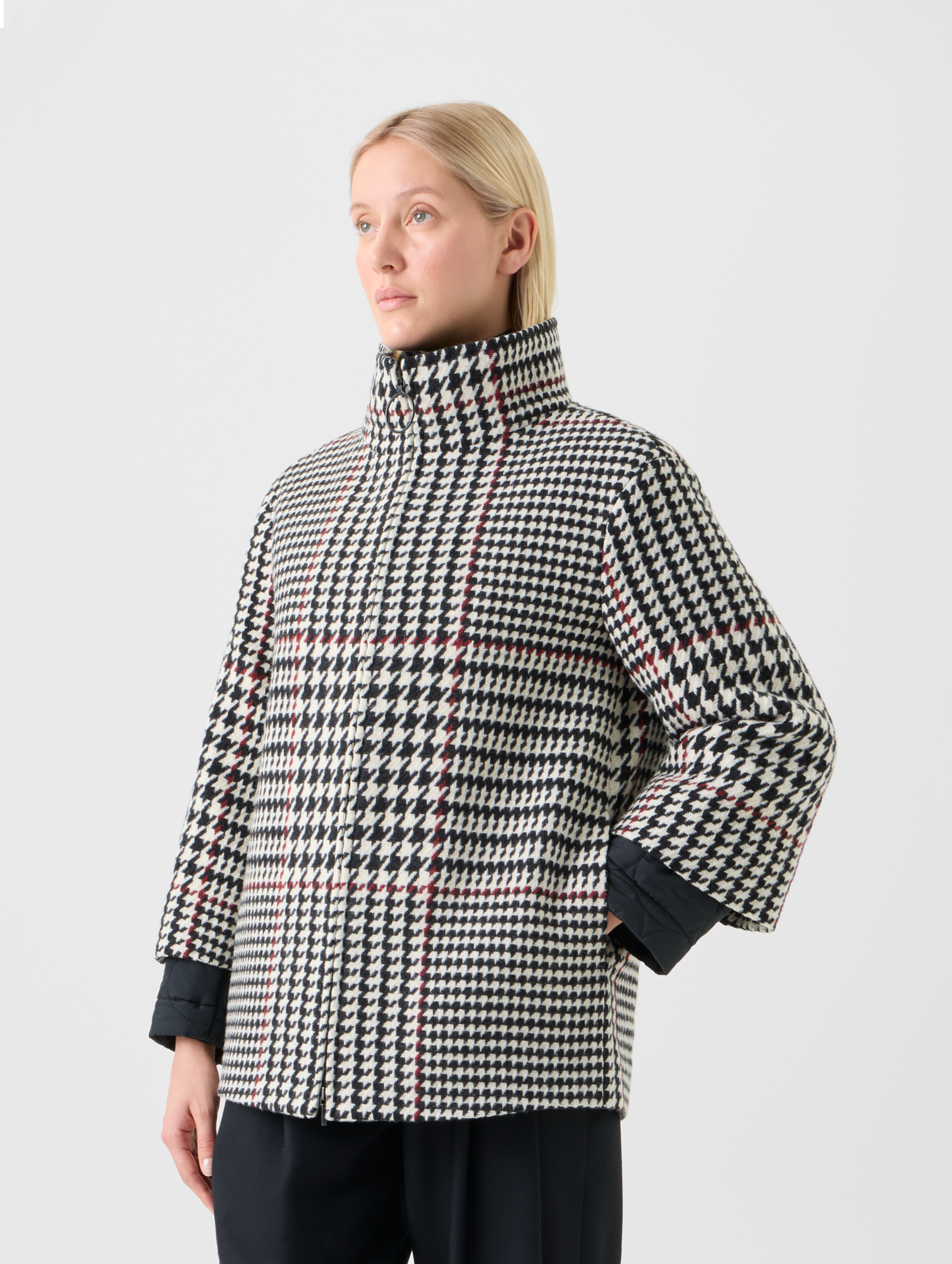 アクリスプント アンゴラ ウール コート グレー 38 AKRIS punto Akris punto | Ready-to-Wear | Coats – Akris EU