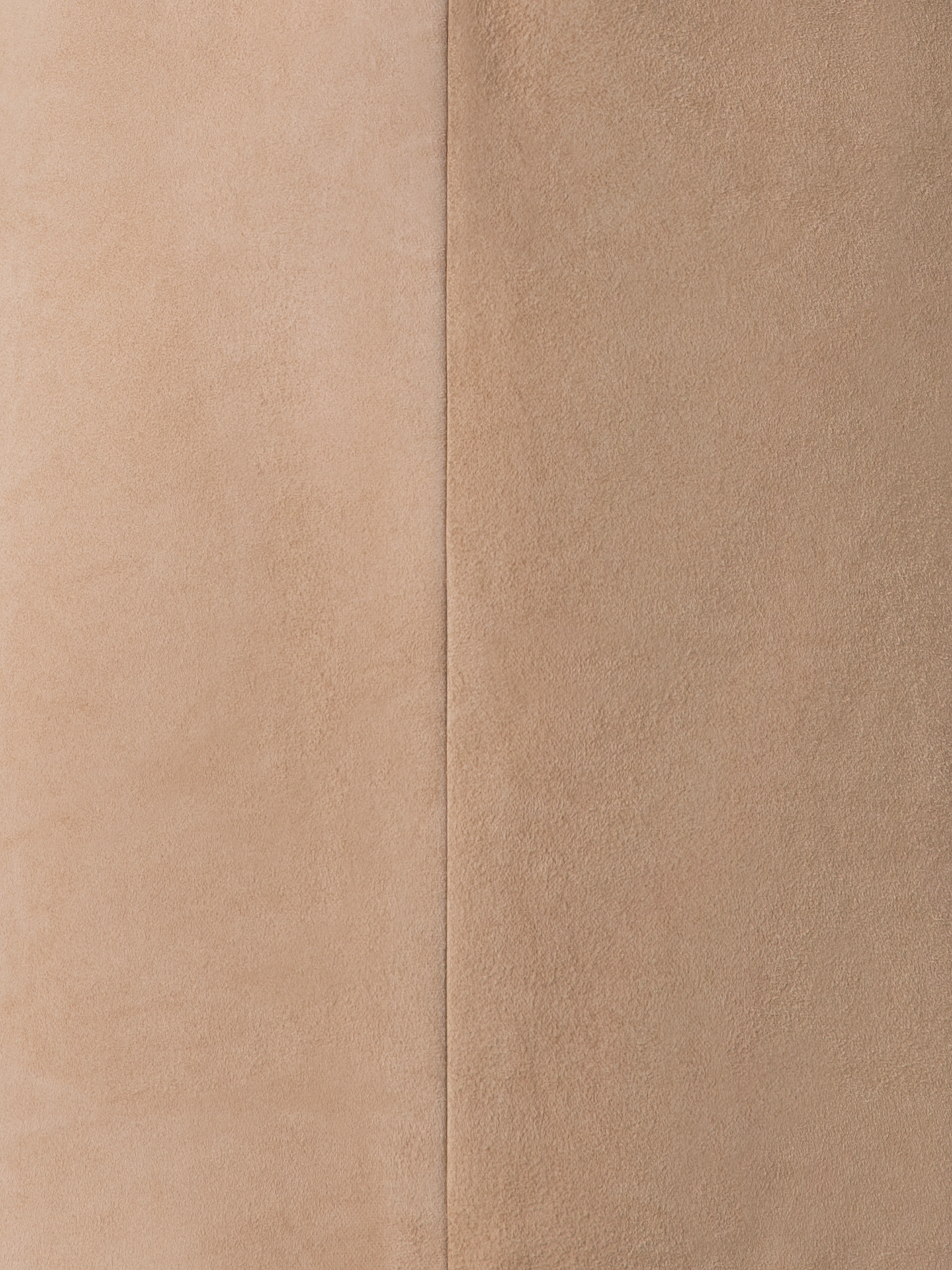 Designer Soft Cotton Raffia and Suede Leather Dress - beige