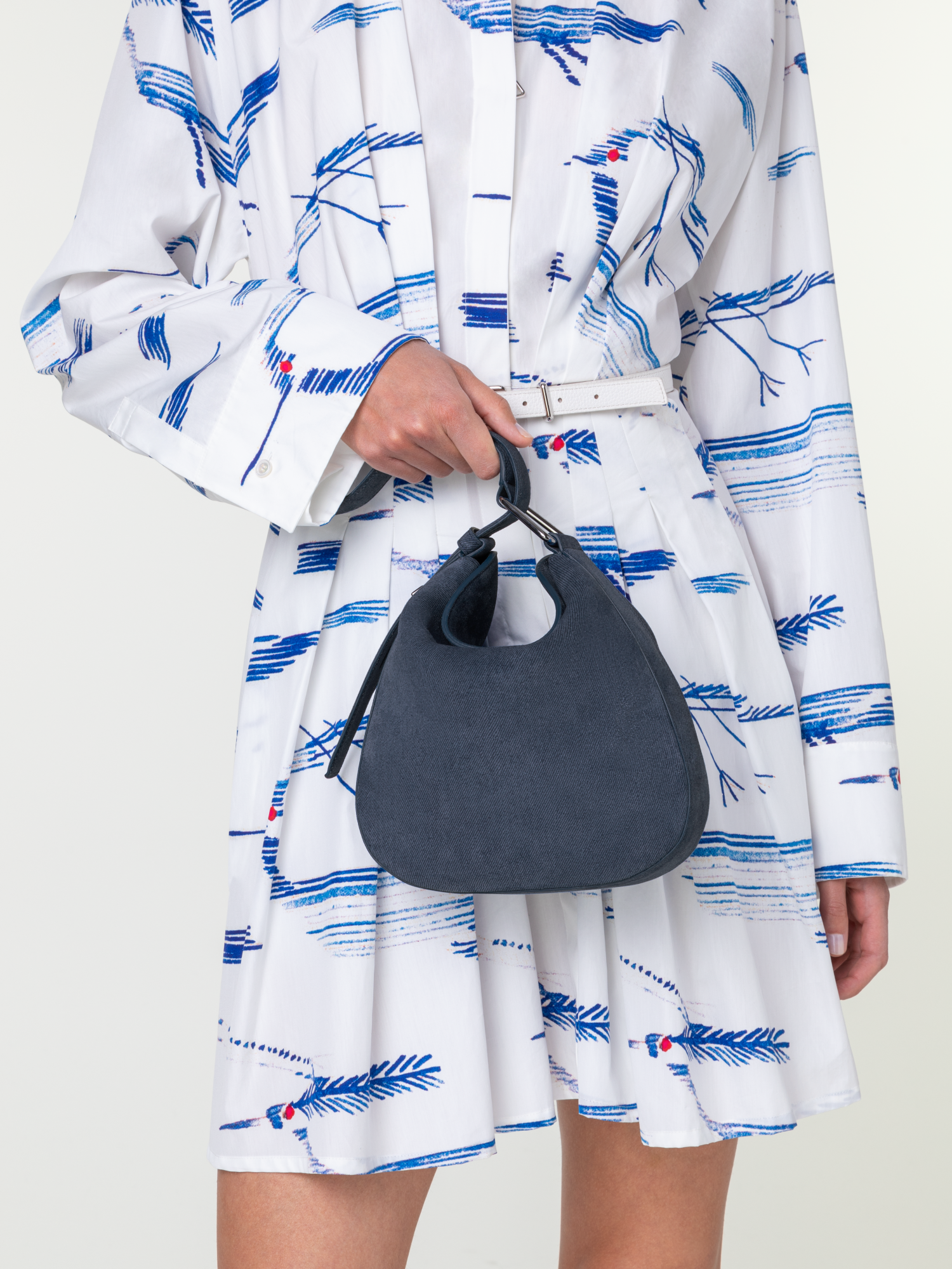 Designer Anna Little Hobo - navy - blue