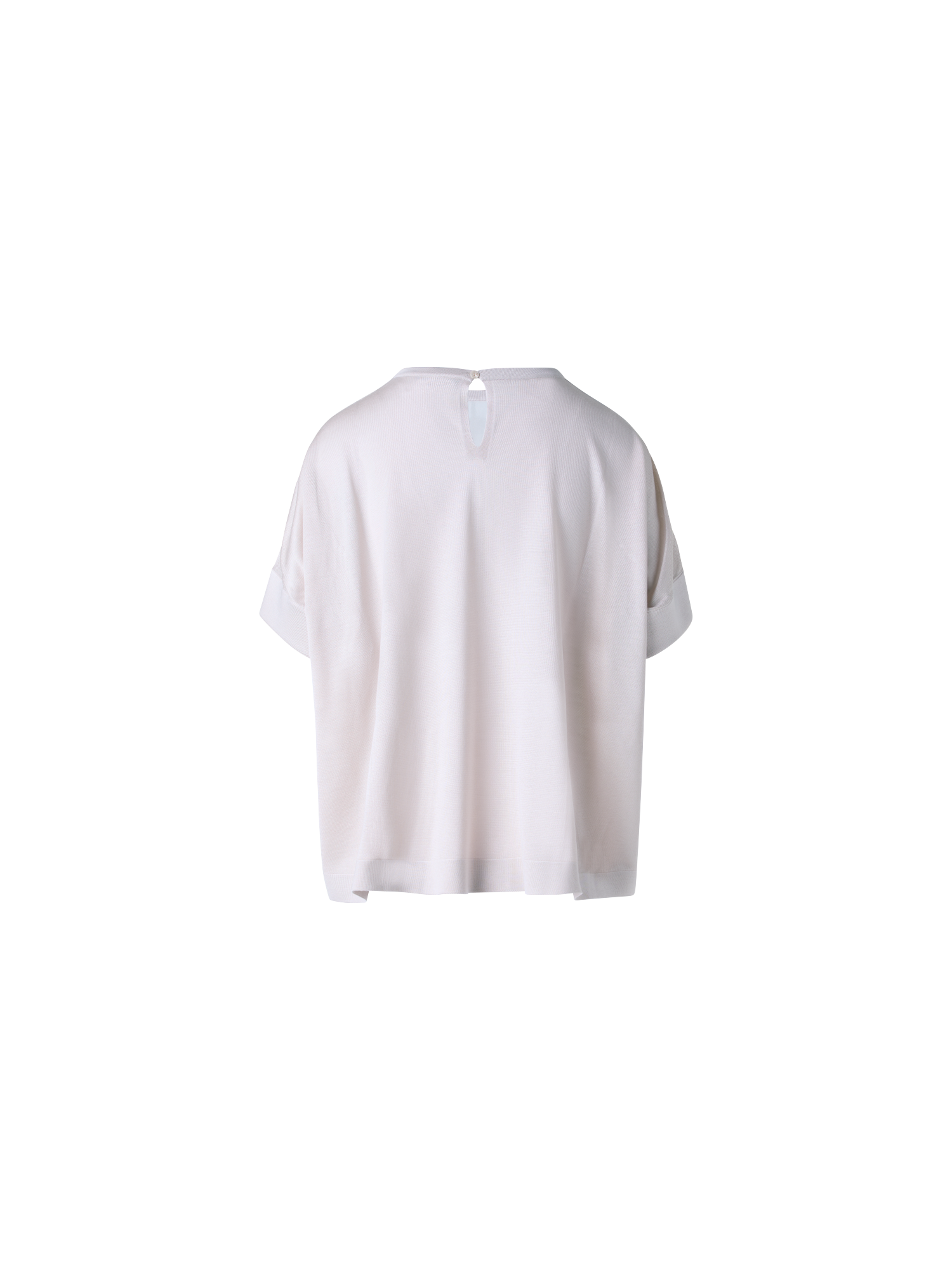 Designer Oversize Silk Blouse with Chiaroscuro Print - neutral - pastel - multicolor - beige