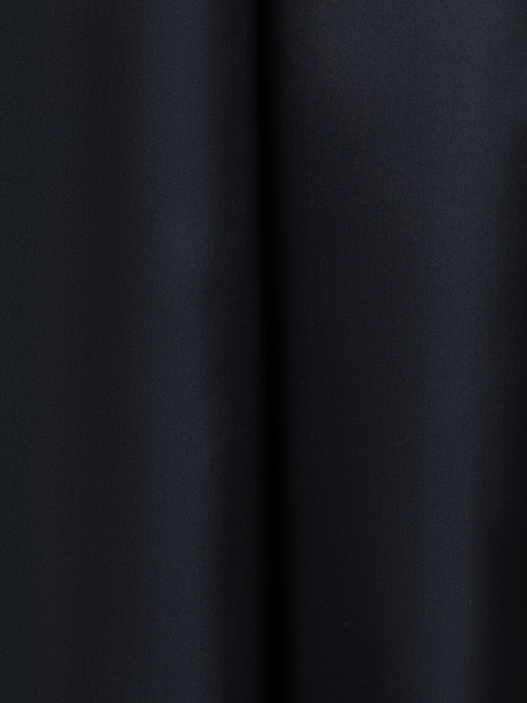 Designer Asymetrical Midi Skirt in Silk Organza - black