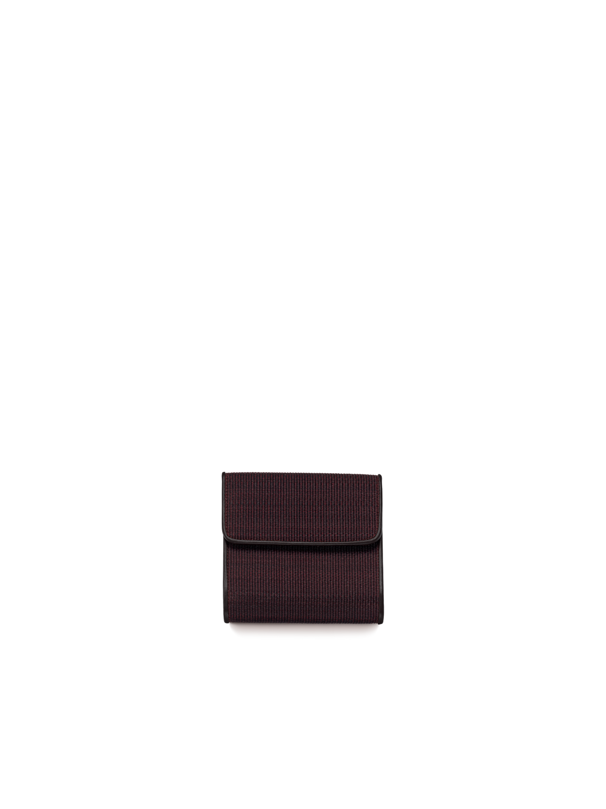 Designer Small Flap Over Wallet in Horsehair, 10.3 x 9.5 x2.3 cm