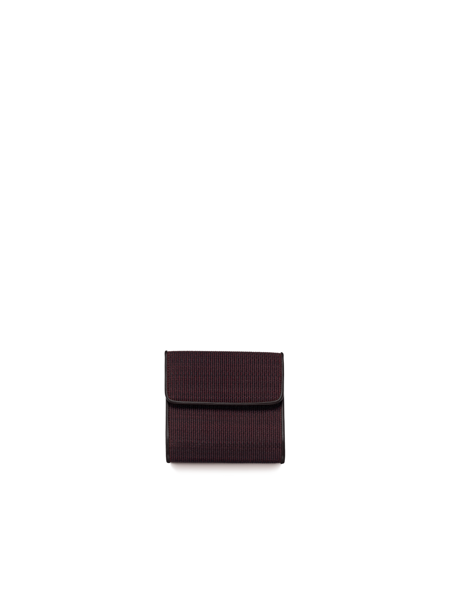 Designer Small Flap Over Wallet in Horsehair, 10.3 x 9.5 x2.3 cm
