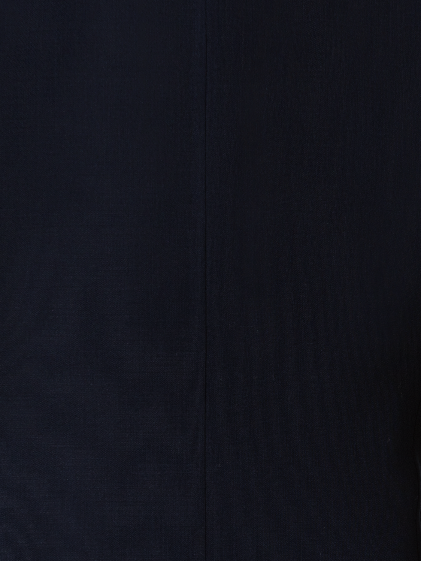 Designer Double-Face Blazer with Leather-Lined Collar - navy - blue