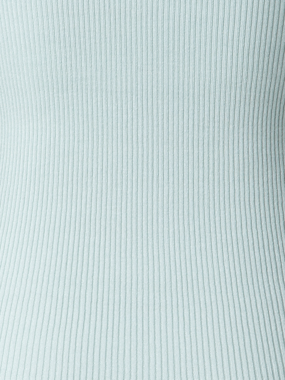 Designer Seamless Silk Cotton Knit Sweater - pastel - blue