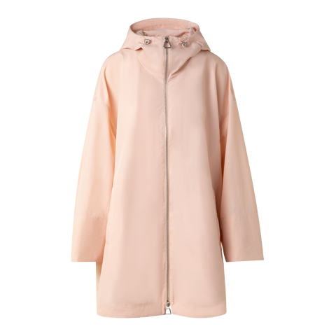 Light Oversized Parka with Hood