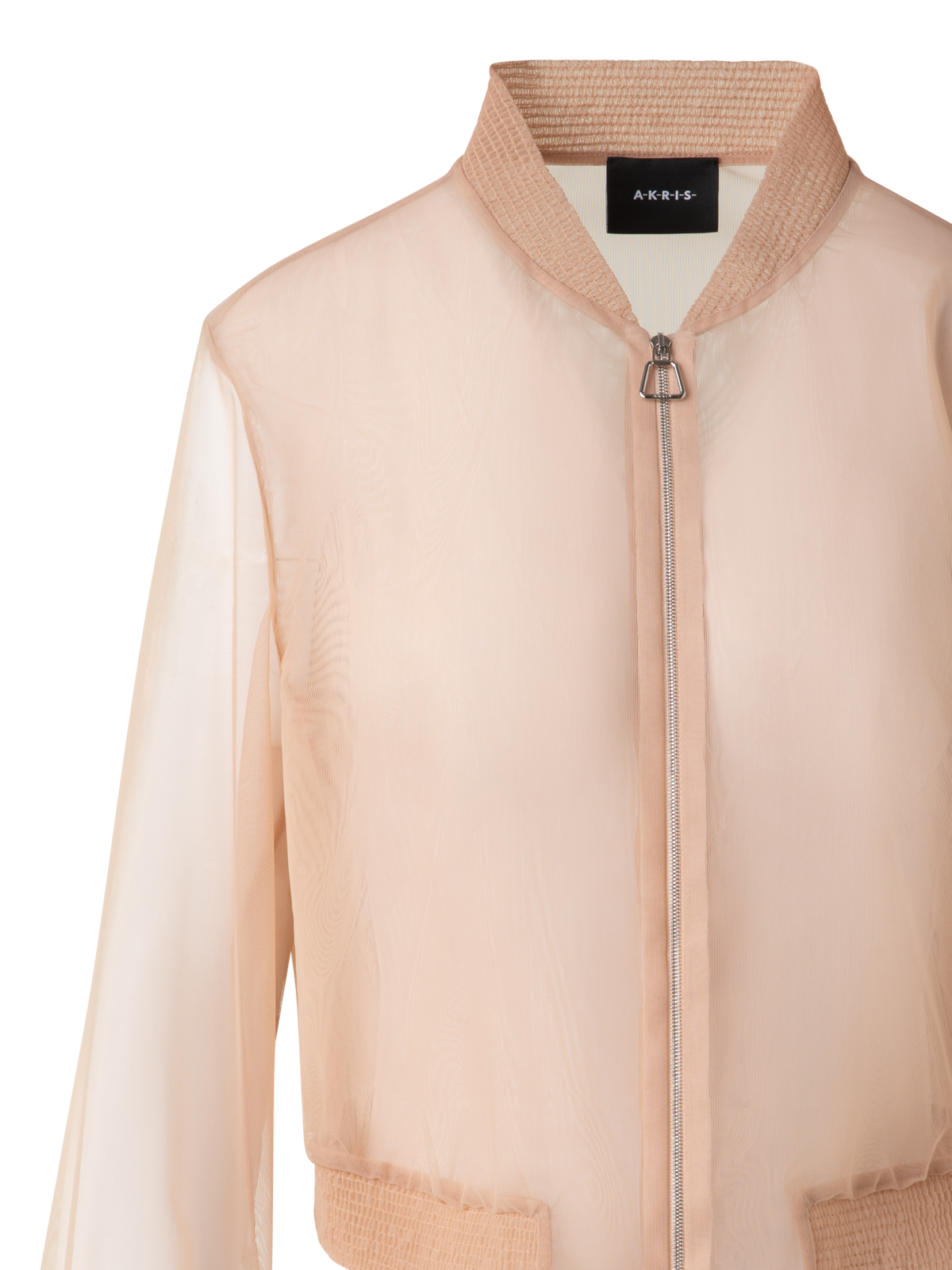 Bomber Jacket Pink See Through Jacket Women's See Through Zip Up