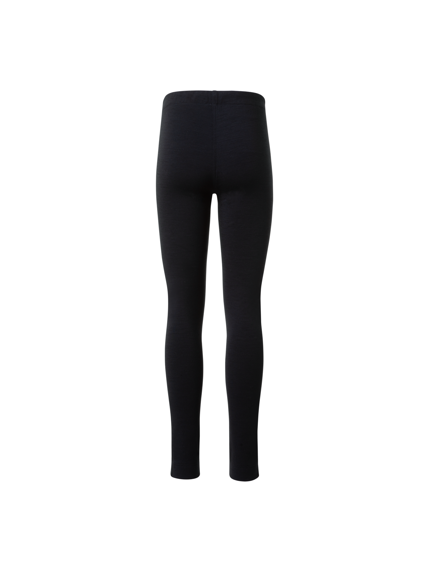 Designer Skinny Wool Cotton Blend Scuba Leggings - black - neutral