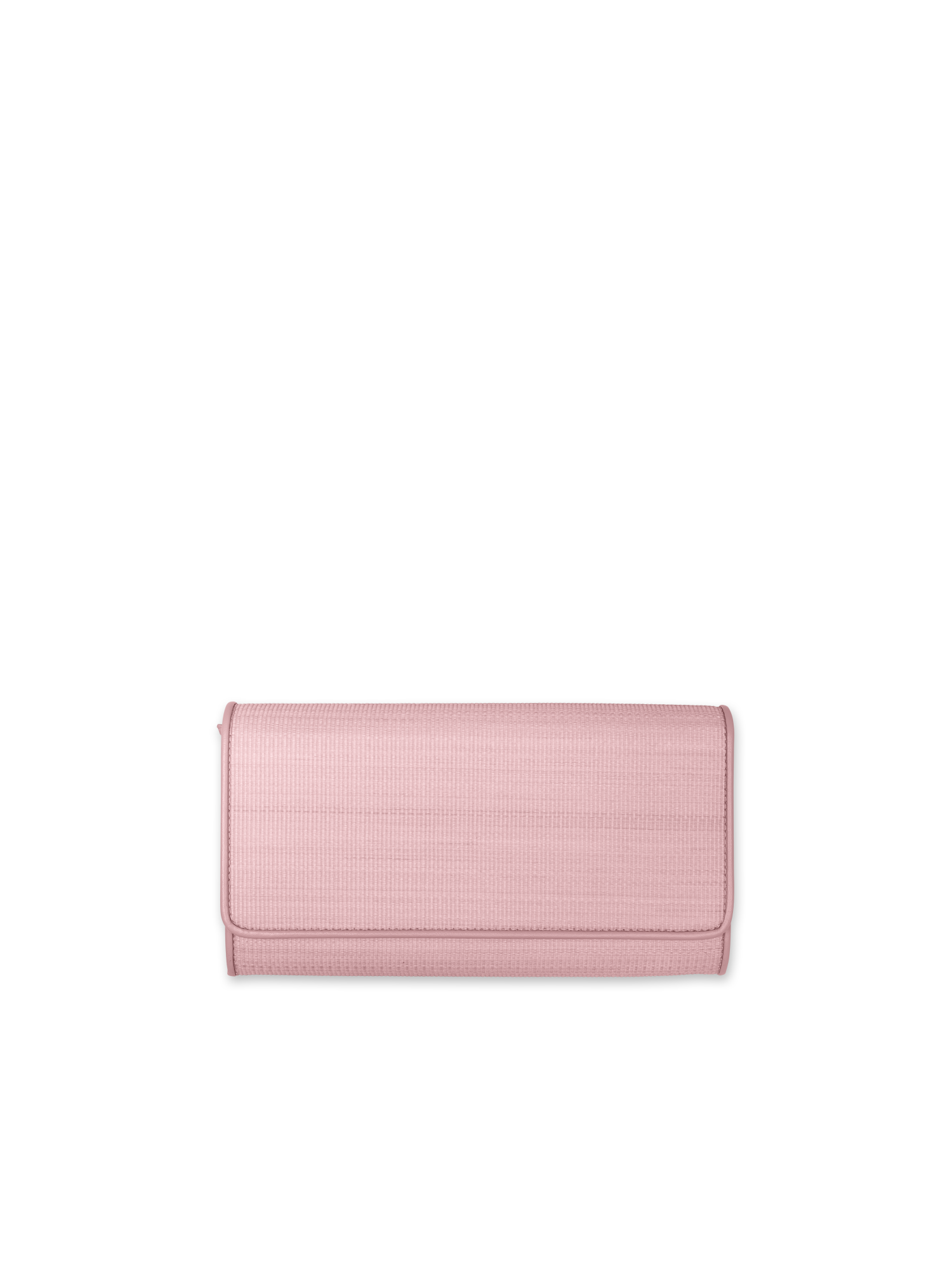 Designer Long Flap Wallet - pink