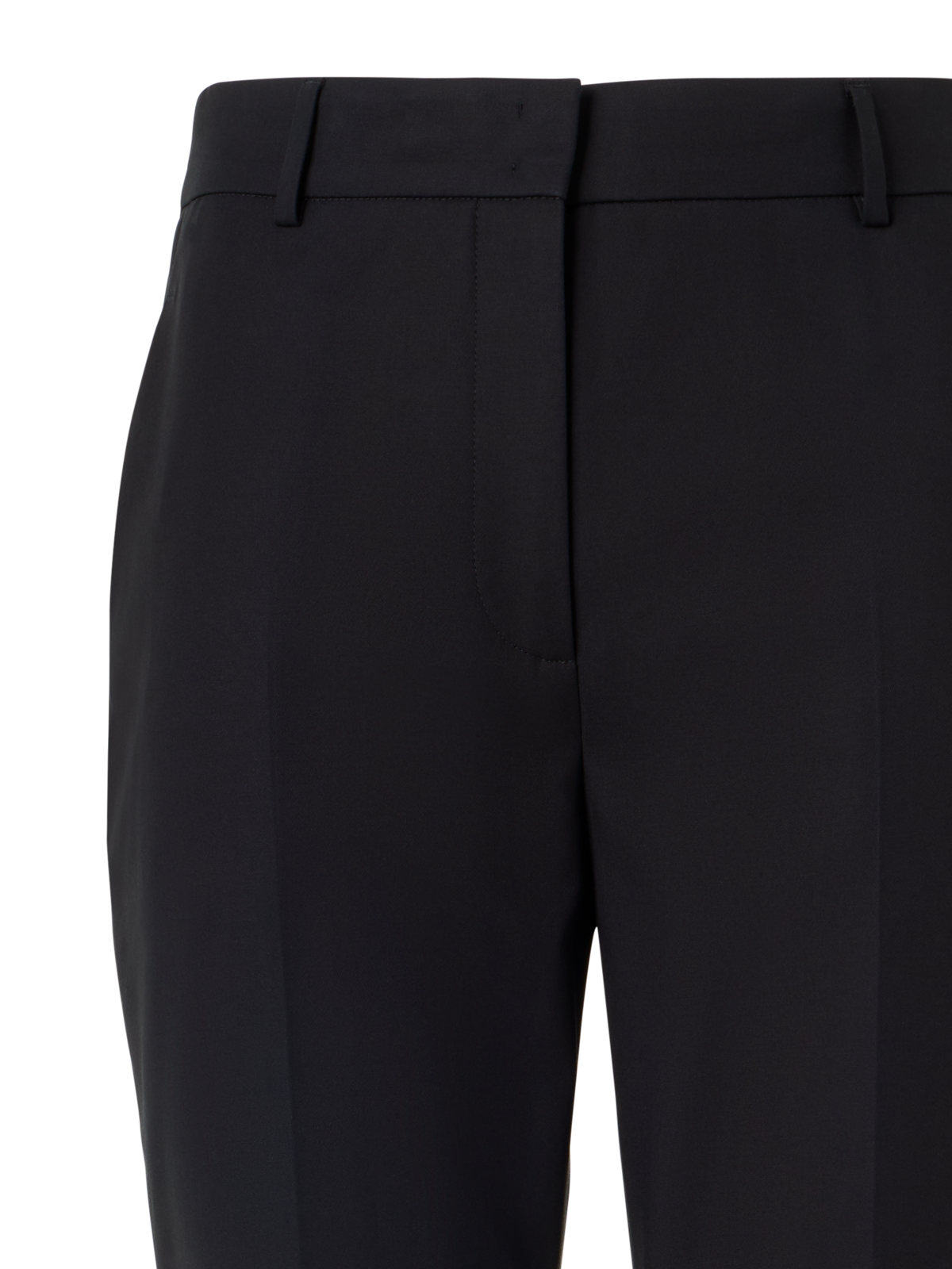 Designer Flavin Pants in Cotton Gabardine - black