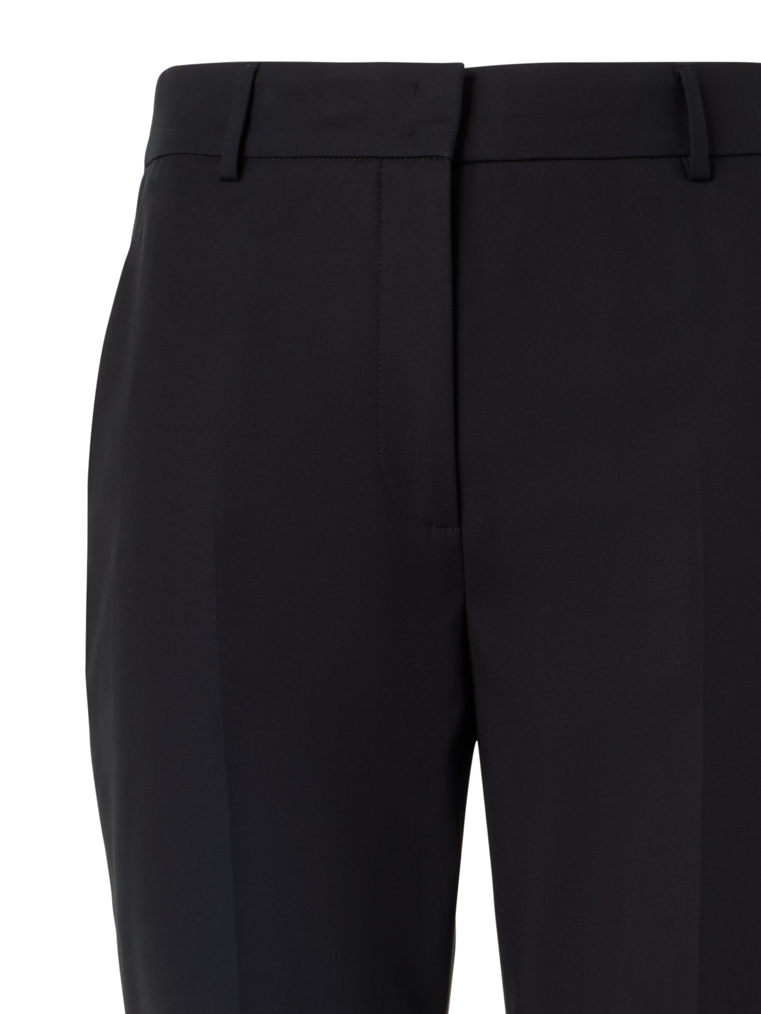 Designer Flavin Pants in Cotton Gabardine - black