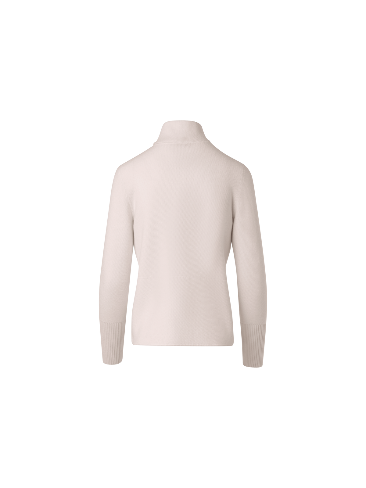 Designer Cardigan in 100% Cashmere Piqué - neutral - beige