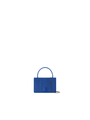 Designer Alice Mini Top Handle Bag - blue