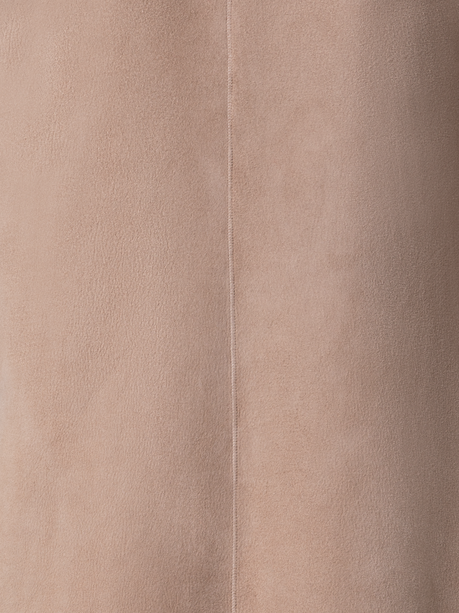 Designer Long Lamb Shearling Coat - beige