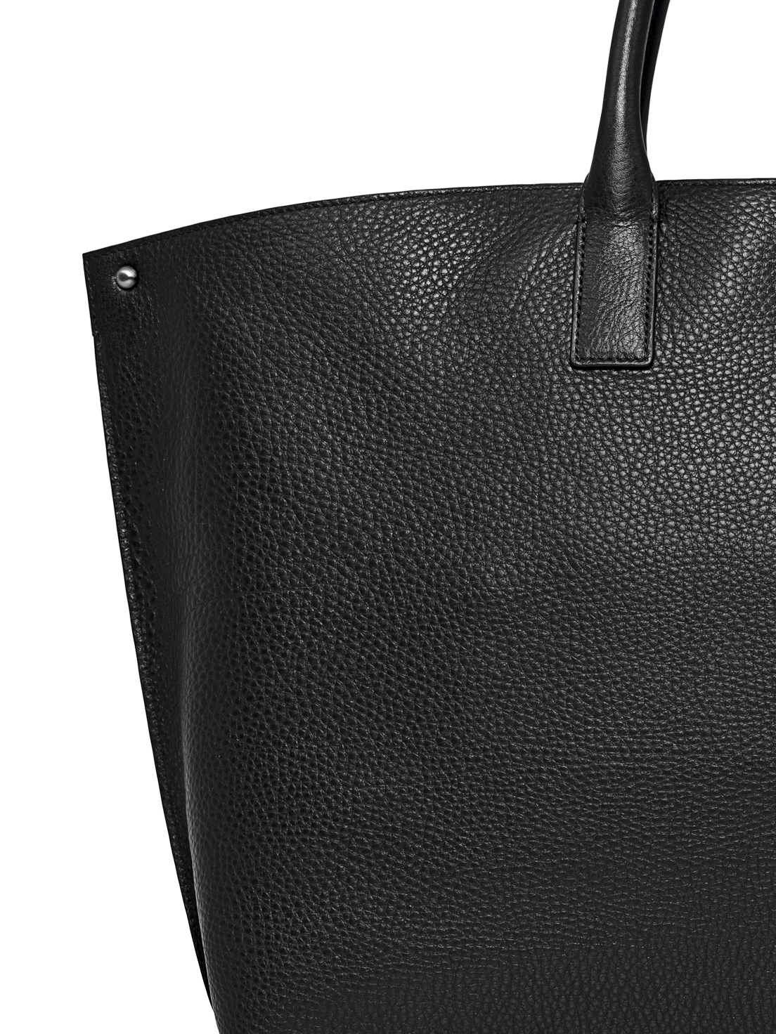 Designer Ai Medium Top Handle Tote - neutral - black