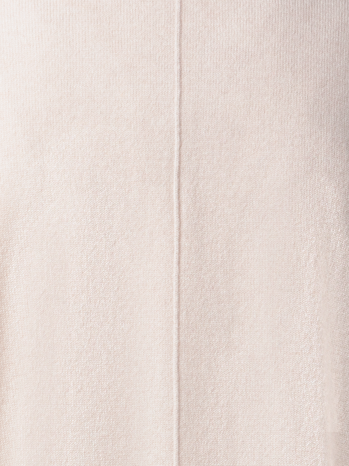 Designer 100% Cashmere V-Neck Knit Sweater - neutral - beige