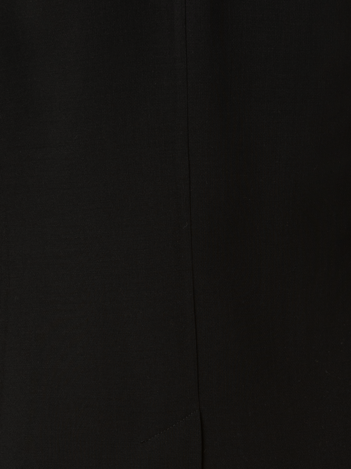 Designer Wool Double-Face Blazer with Elongated Lapel - black