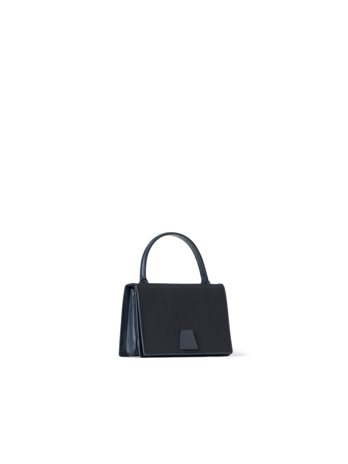 Designer Alice Small Top Handle Bag - neutral - navy - blue