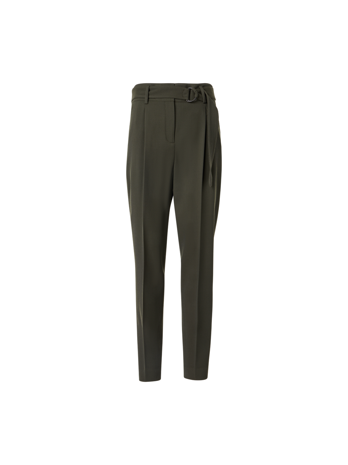Designer Fred Tapered-Leg Pants in Wool Tricotine - green