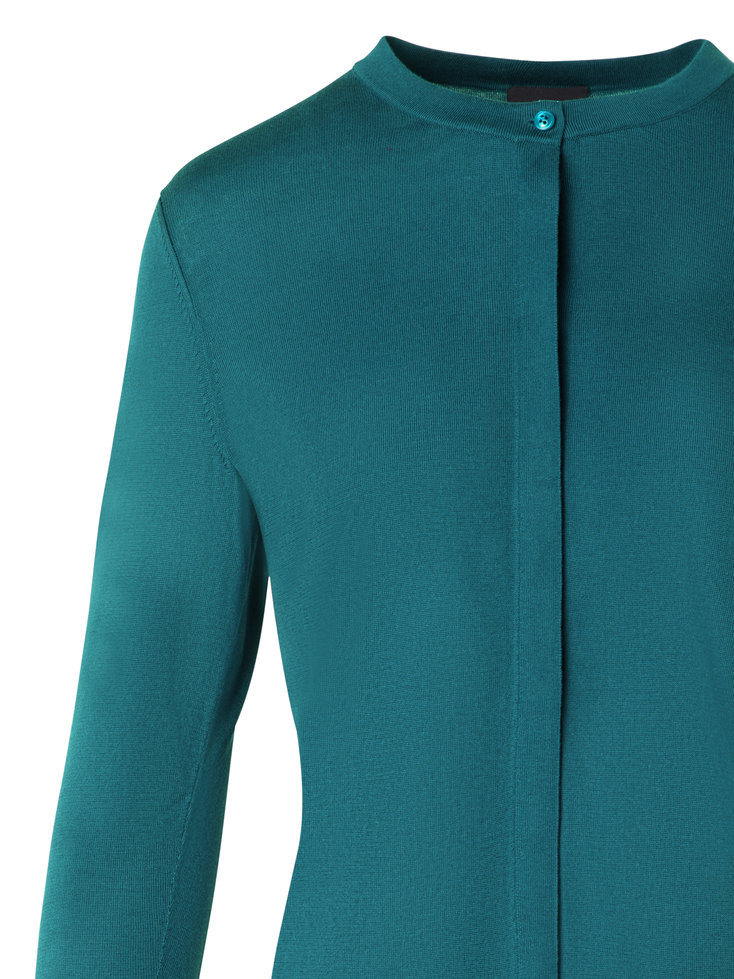 Designer Sea Island Cotton Cardigan - green