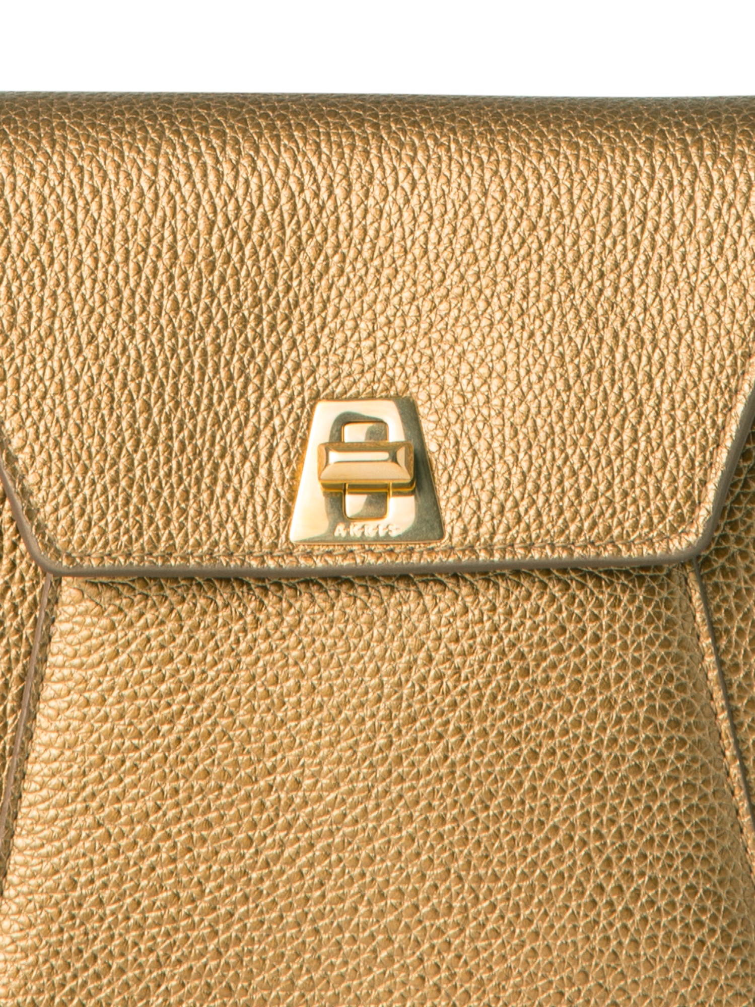 Designer Anouk Mini Messenger Bag - gold