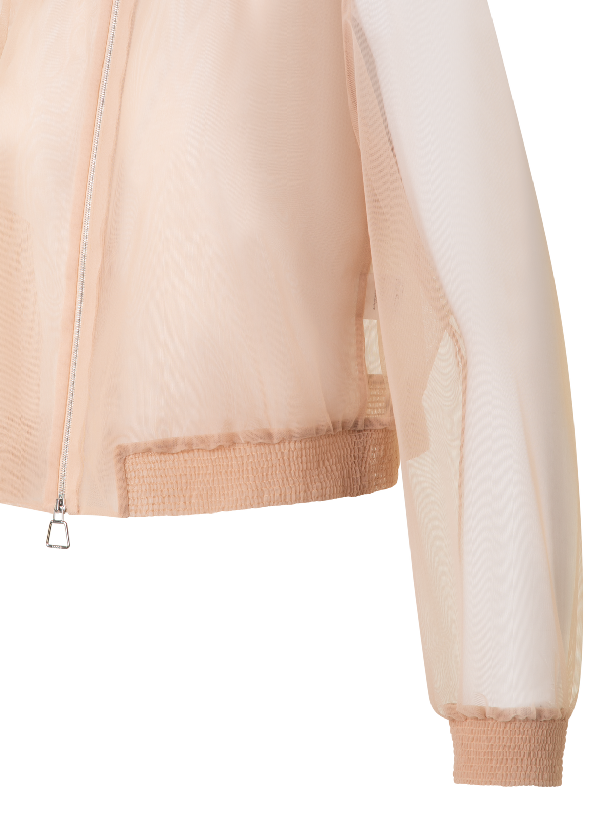 Sheer Tulle Bomber Jacket – Akris EU Sheer Tulle Bomber Jacket – Akris EU