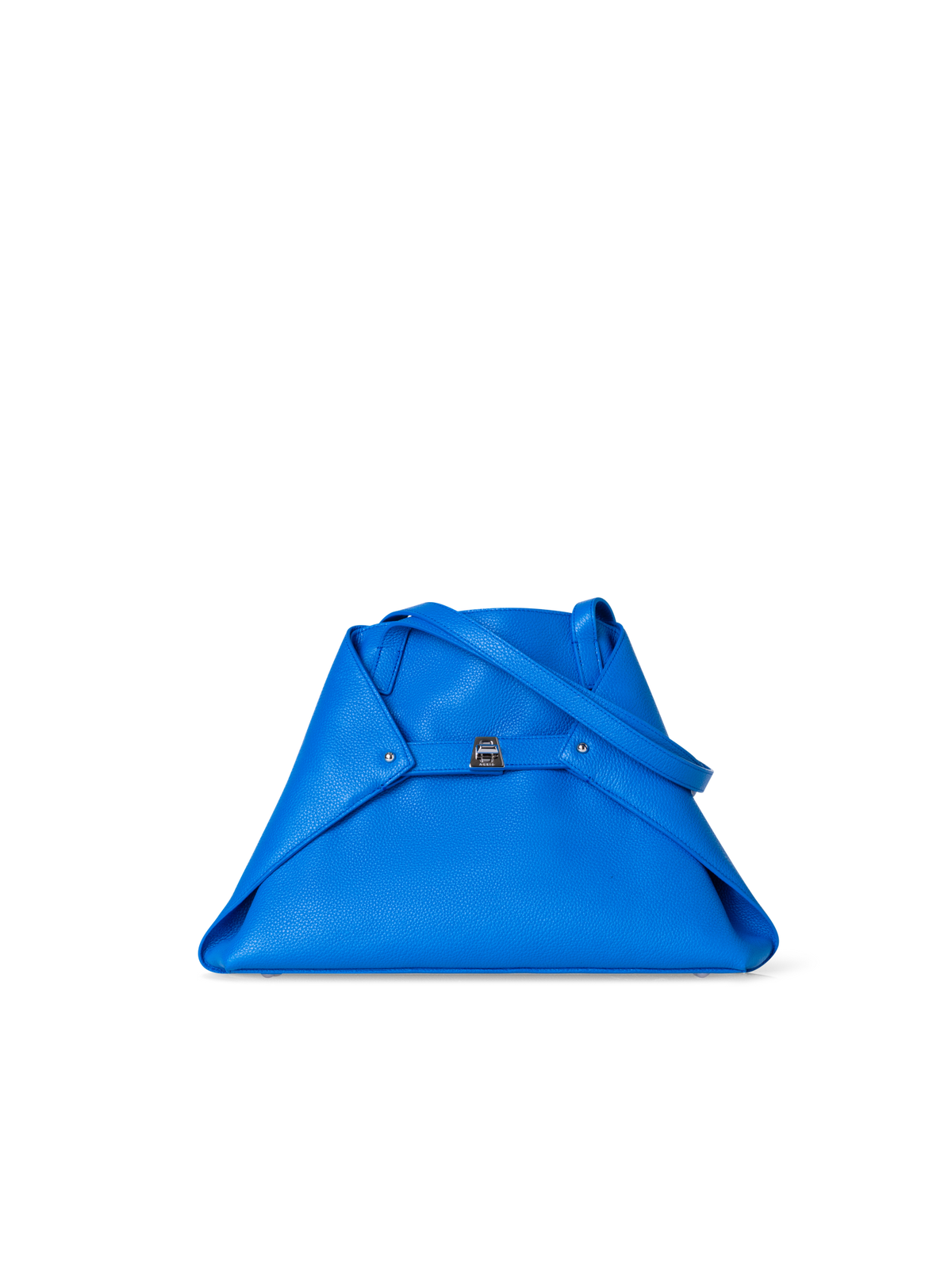 Designer Ai Small Shoulder Tote - blue