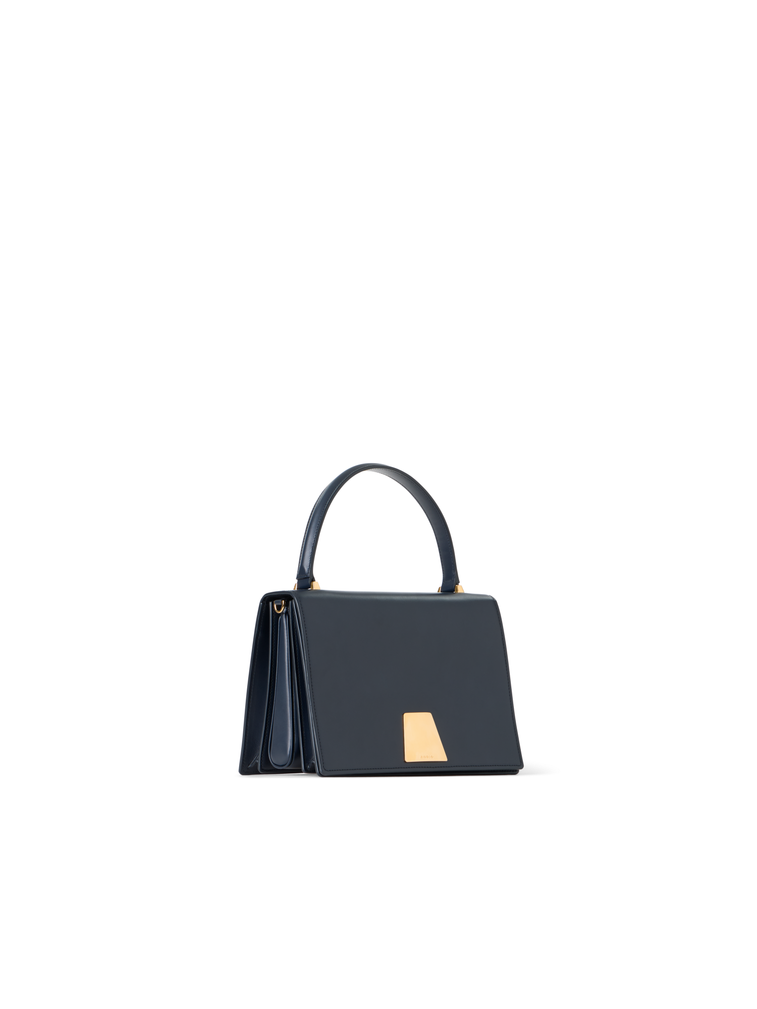 Designer Alice Medium Top Handle Bag - navy - blue - neutral